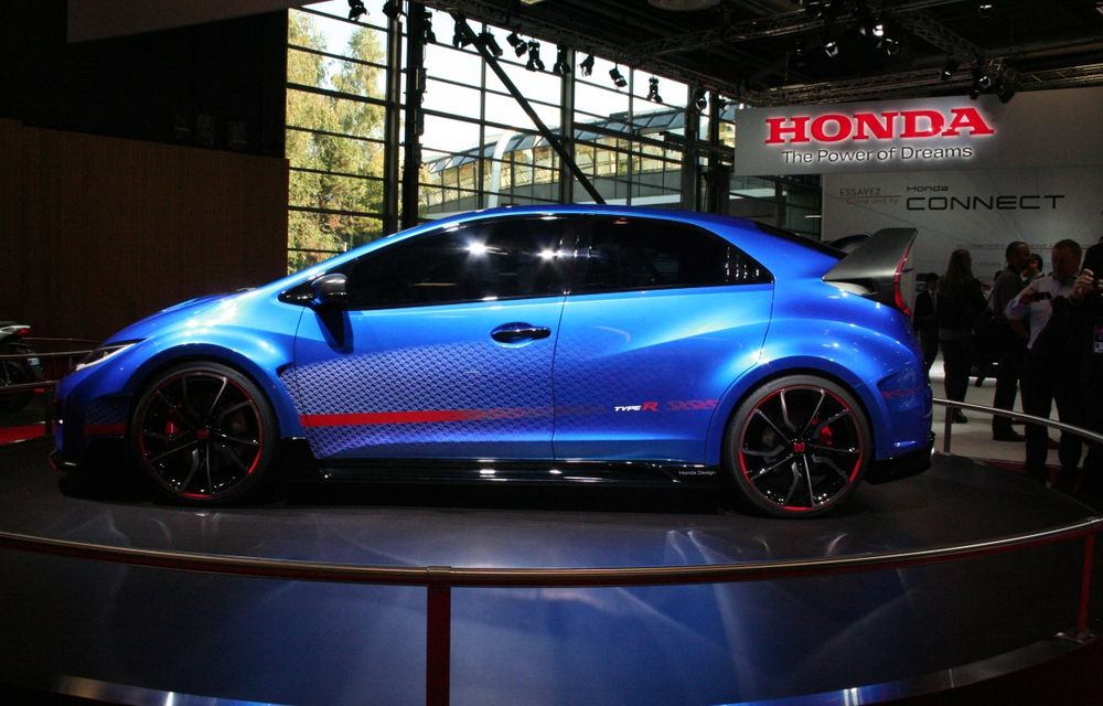 PARIS 2014 LIVE: Honda Civic Type R Concept II prefigurează cel mai rapid model de performanţă al mărcii nipone - Poza 4