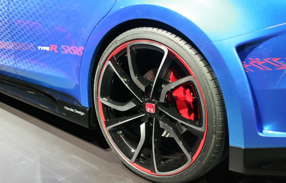 PARIS 2014 LIVE: Honda Civic Type R Concept II prefigurează cel mai rapid model de performanţă al mărcii nipone - Poza 6