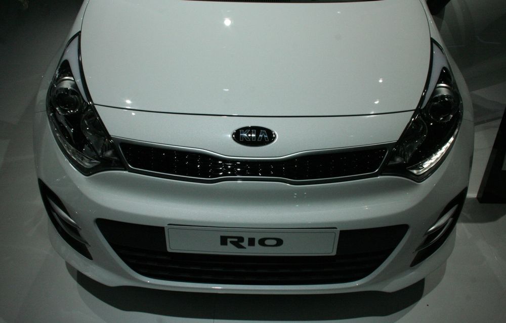 PARIS 2014 LIVE: Kia Rio facelift debutează cu numeroase schimbări estetice - Poza 3