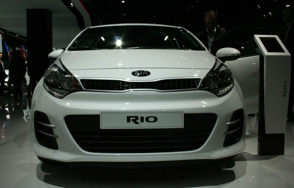 PARIS 2014 LIVE: Kia Rio facelift debutează cu numeroase schimbări estetice - Poza 2