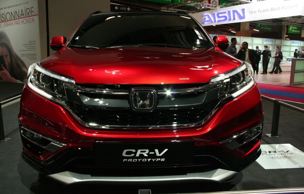 PARIS 2014 LIVE: Honda CR-V facelift debutează cu schimbări estetice şi un nou motor 1.6 diesel - Poza 3