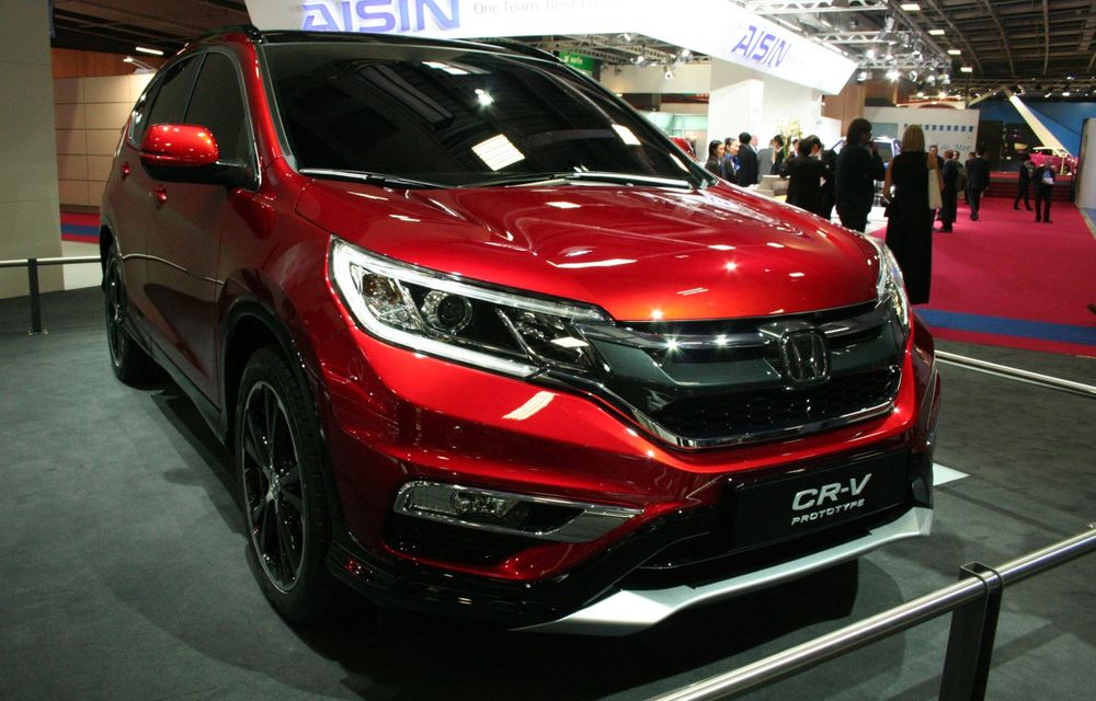 PARIS 2014 LIVE: Honda CR-V facelift debutează cu schimbări estetice şi un nou motor 1.6 diesel - Poza 2
