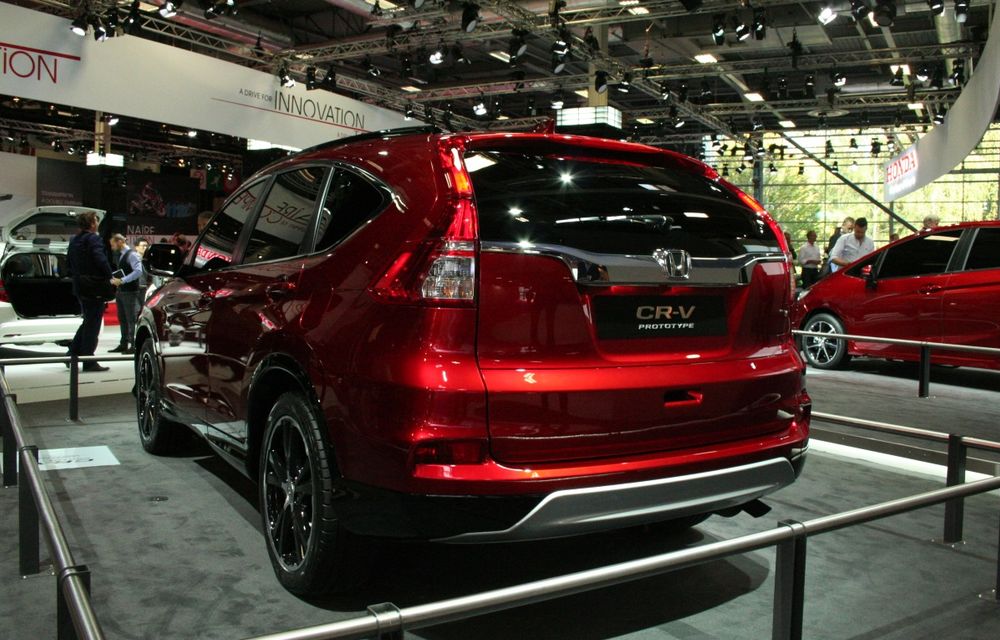 PARIS 2014 LIVE: Honda CR-V facelift debutează cu schimbări estetice şi un nou motor 1.6 diesel - Poza 5