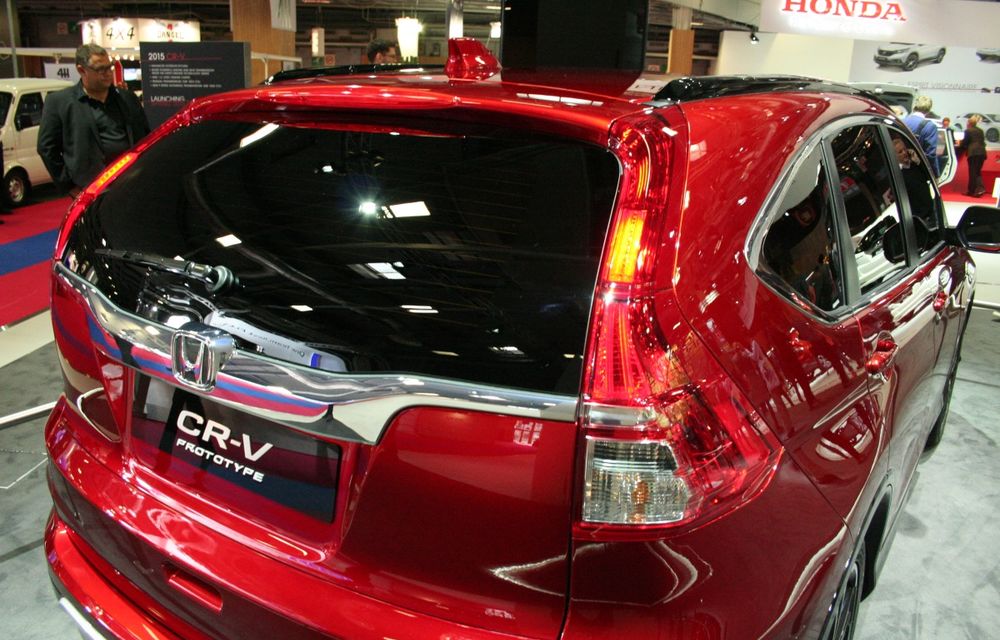 PARIS 2014 LIVE: Honda CR-V facelift debutează cu schimbări estetice şi un nou motor 1.6 diesel - Poza 8