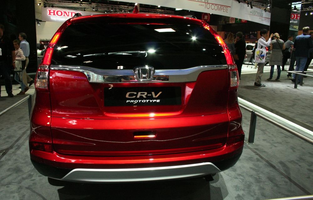 PARIS 2014 LIVE: Honda CR-V facelift debutează cu schimbări estetice şi un nou motor 1.6 diesel - Poza 7