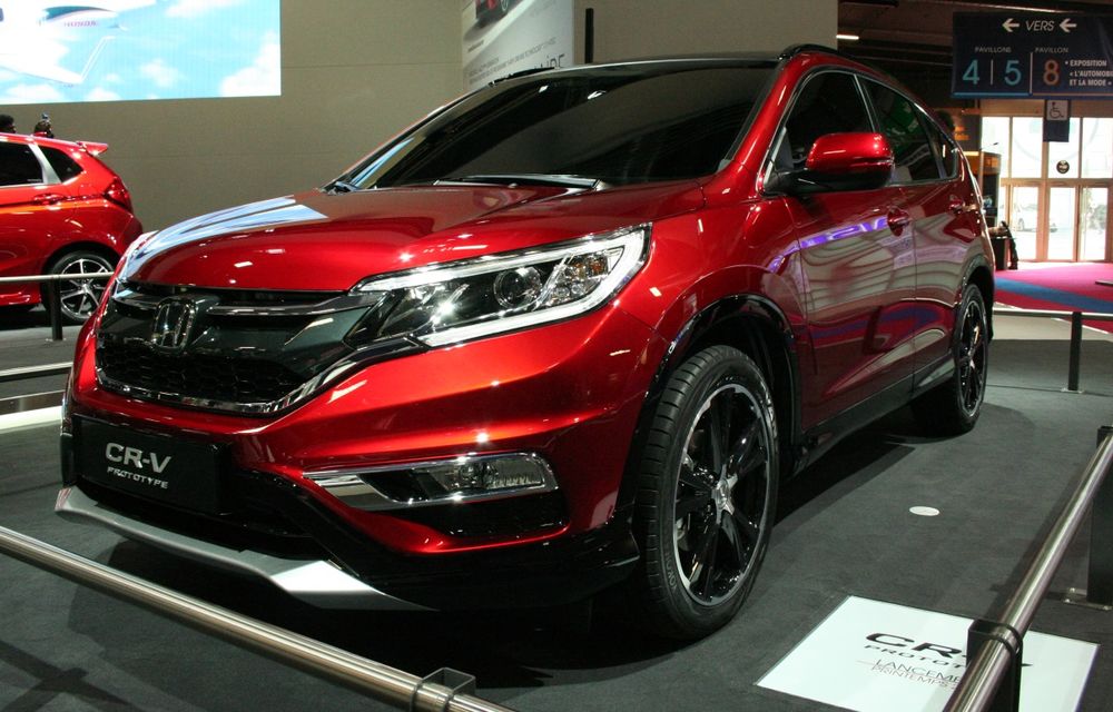 PARIS 2014 LIVE: Honda CR-V facelift debutează cu schimbări estetice şi un nou motor 1.6 diesel - Poza 1