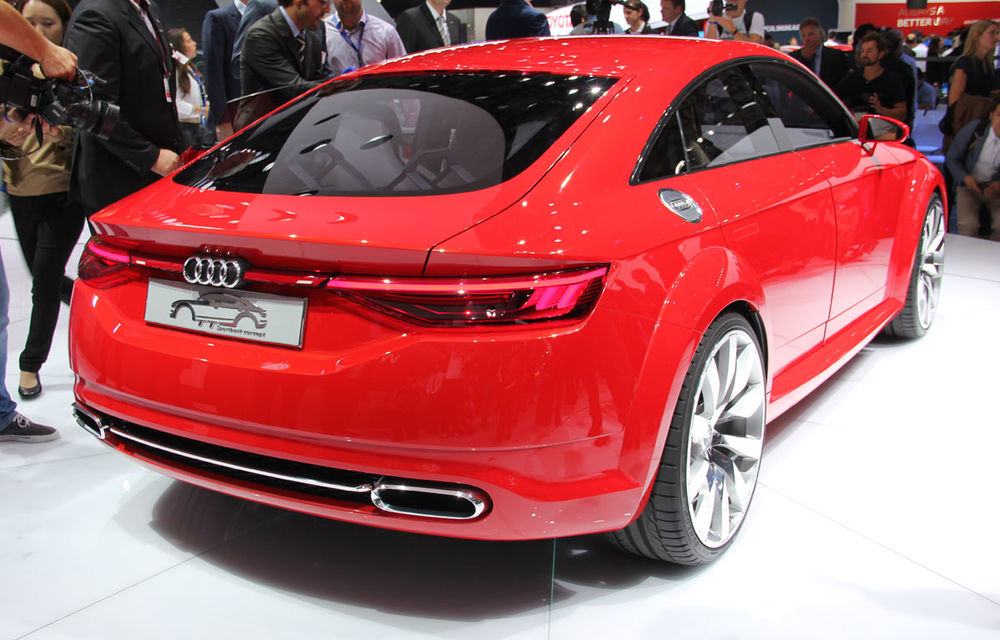PARIS 2014 LIVE: Audi TT Sportback Concept prefigurează o nouă caroserie în gama sportivă a nemților - Poza 8