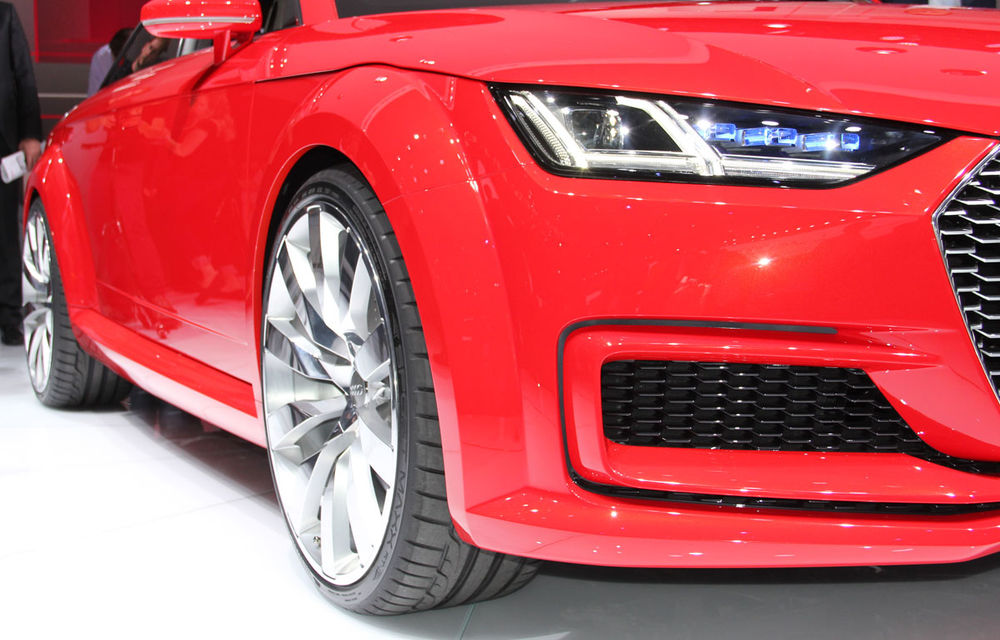 PARIS 2014 LIVE: Audi TT Sportback Concept prefigurează o nouă caroserie în gama sportivă a nemților - Poza 15