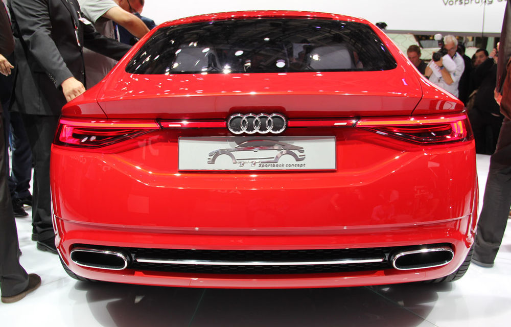 PARIS 2014 LIVE: Audi TT Sportback Concept prefigurează o nouă caroserie în gama sportivă a nemților - Poza 6