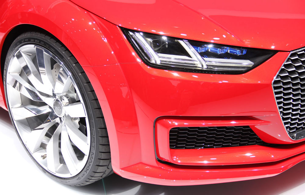 PARIS 2014 LIVE: Audi TT Sportback Concept prefigurează o nouă caroserie în gama sportivă a nemților - Poza 4
