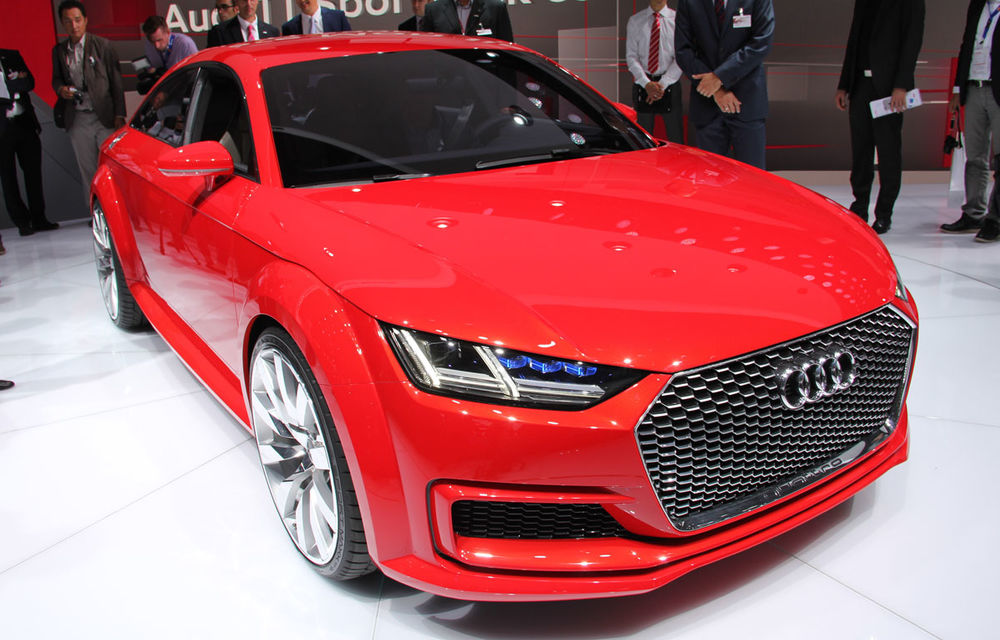 PARIS 2014 LIVE: Audi TT Sportback Concept prefigurează o nouă caroserie în gama sportivă a nemților - Poza 7
