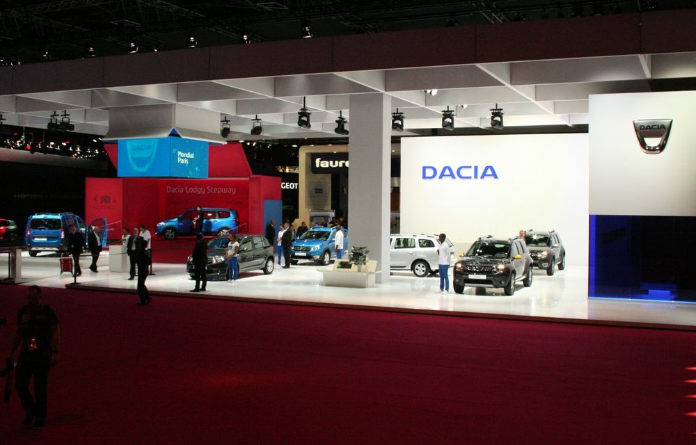 Corespondență de la Salonul Auto de la Paris 2014: Dacia, între moda Stepway și discuții despre viitorul uzinei de la Mioveni - Poza 5