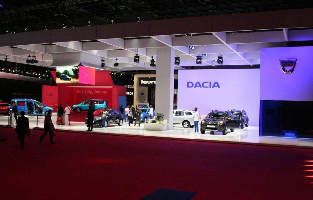 Corespondență de la Salonul Auto de la Paris 2014: Dacia, între moda Stepway și discuții despre viitorul uzinei de la Mioveni - Poza 3