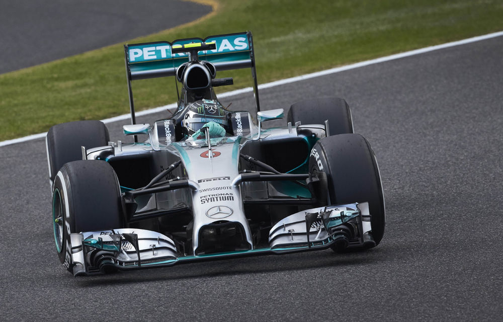 Rosberg, pole position la Suzuka în faţa lui Hamilton - Poza 1