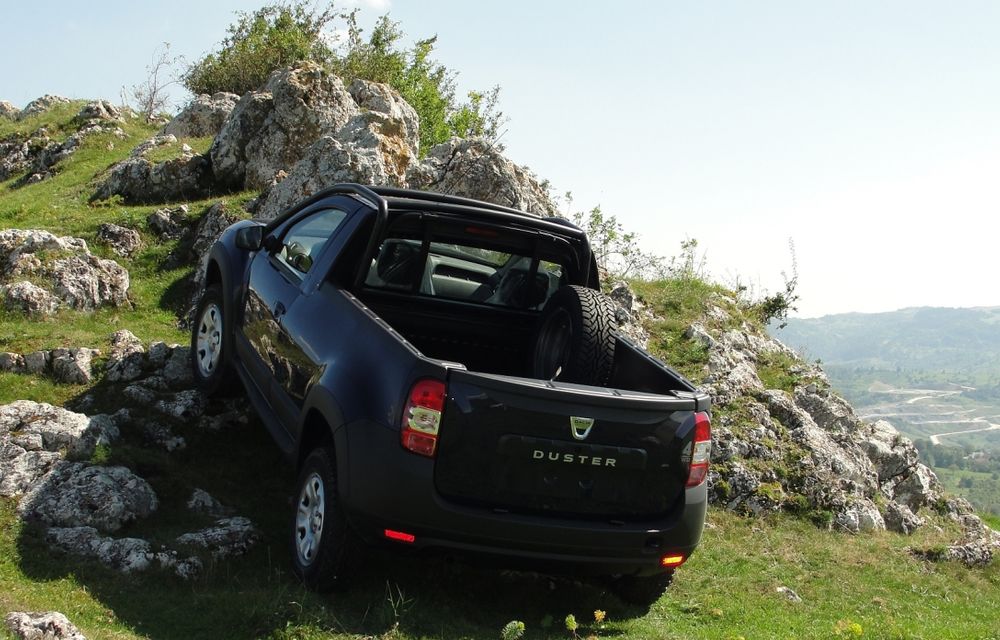 Dacia Duster Pick-Up: a doua versiune de caroserie a modelului este construită de un carosier român - Poza 4