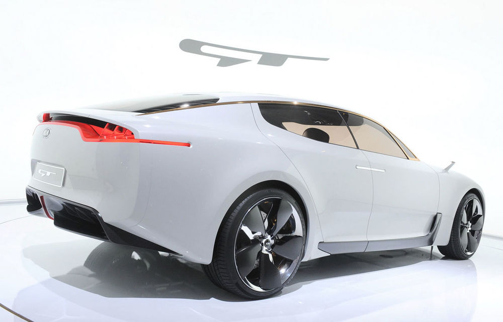 Kia GT Concept ar putea primi o versiune de serie ce va rivaliza cu Audi A7 - Poza 2