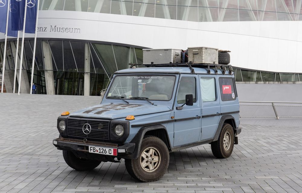 Un german a încheiat o aventură începută acum 26 de ani: 884.000 kilometri în 215 ţări cu un Mercedes-Benz G-Klasse - Poza 29