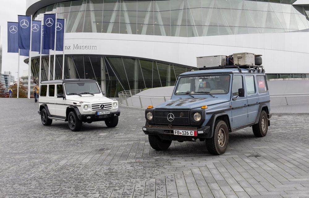 Un german a încheiat o aventură începută acum 26 de ani: 884.000 kilometri în 215 ţări cu un Mercedes-Benz G-Klasse - Poza 27