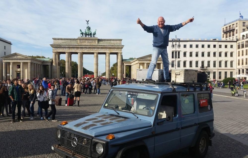 Un german a încheiat o aventură începută acum 26 de ani: 884.000 kilometri în 215 ţări cu un Mercedes-Benz G-Klasse - Poza 1
