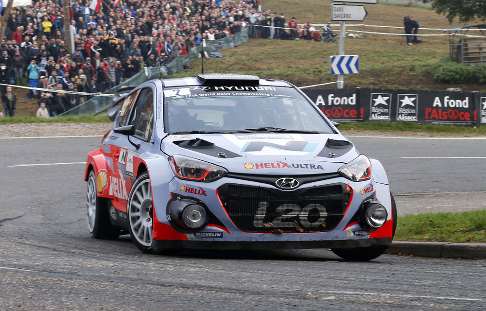 Hyundai va anunţa linia de piloţi pentru sezonul 2015 din WRC în octombrie - Poza 1