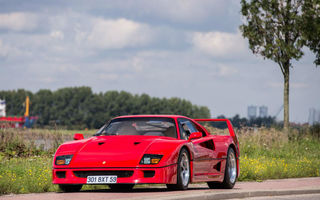 Un Ferrari F40 aparţinând lui Nigel Mansell s-a vândut pentru aproape 700.000 de euro