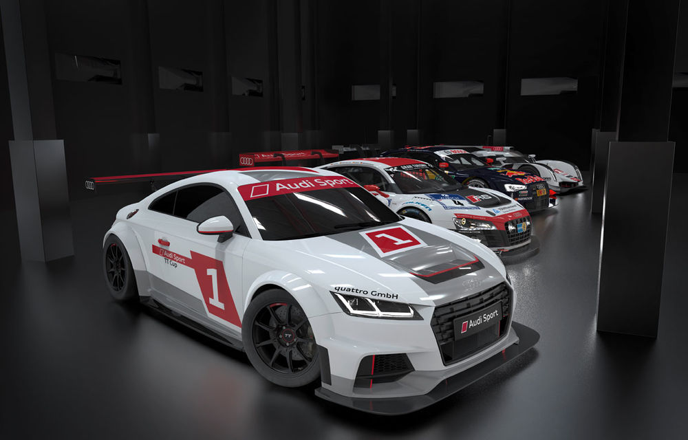 Audi TT a primit o versiune sportivă dedicată curselor pe circuit - Poza 7