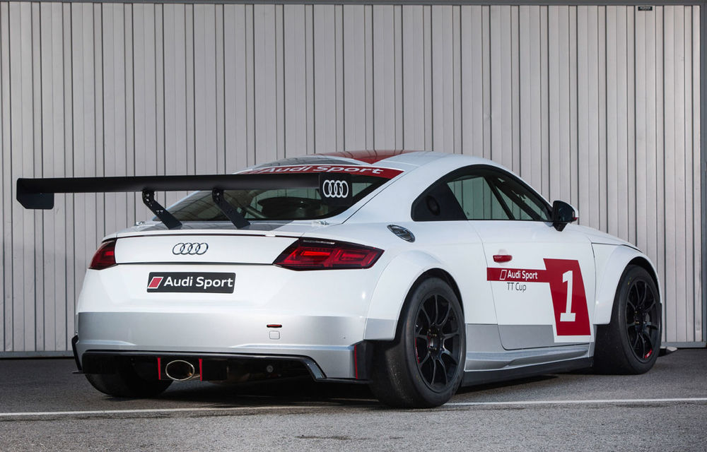 Audi TT a primit o versiune sportivă dedicată curselor pe circuit - Poza 2