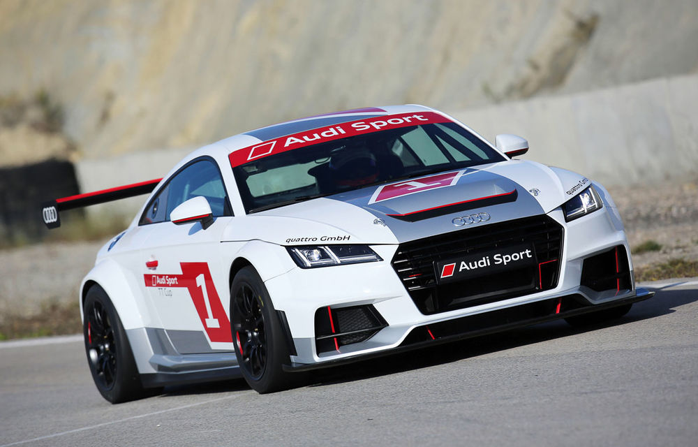 Audi TT a primit o versiune sportivă dedicată curselor pe circuit - Poza 5