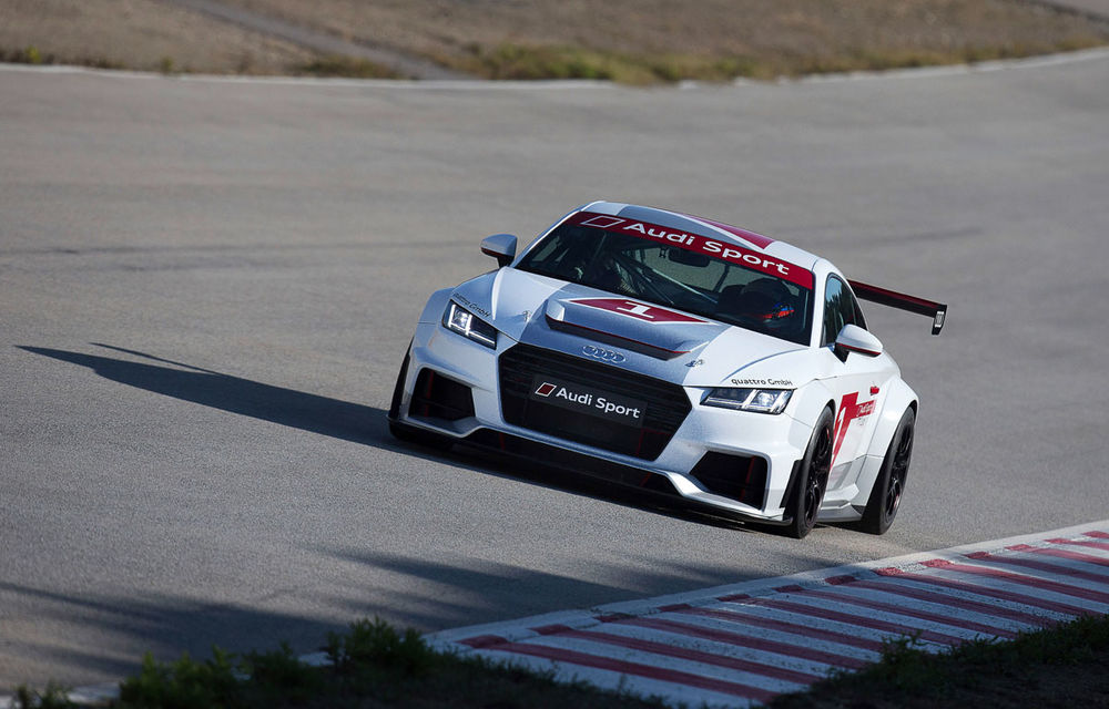 Audi TT a primit o versiune sportivă dedicată curselor pe circuit - Poza 4