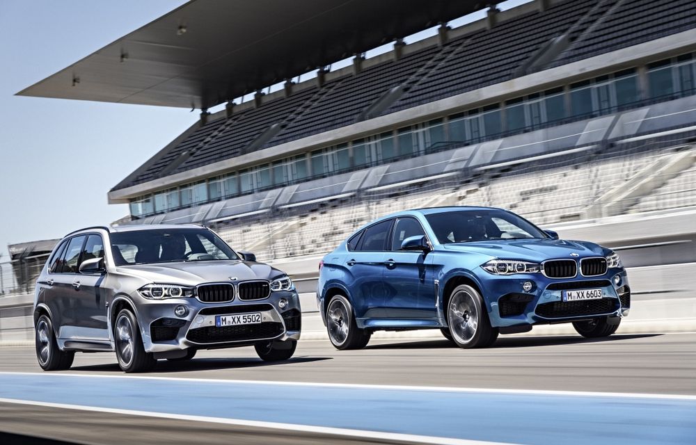 BMW X5 M şi X6 M primesc o nouă generaţie: 575 CP şi 0-100 km/h în 4.2 secunde - Poza 1