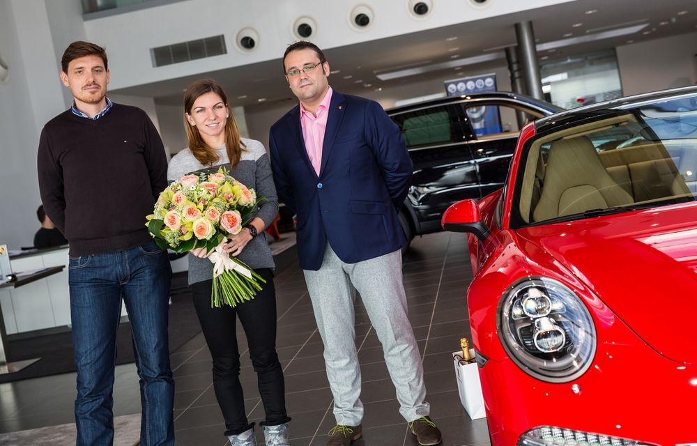 Simona Halep a primit cadou un Porsche 911 Carrera 4 Coupe - Poza 5