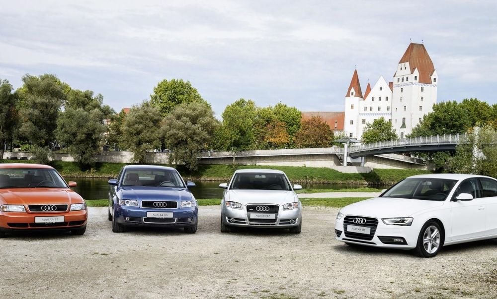 Audi aniversează 20 de ani de la lansarea lui A4 şi confirmă lansarea următoarei generaţii pentru 2015 - Poza 3