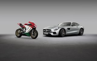 Mercedes-AMG va achiziţiona 25% din acţiunile mărcii moto MV Agusta