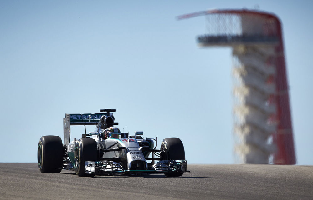 Statele Unite, antrenamente 2: Hamilton îl învinge la limită pe Rosberg - Poza 1