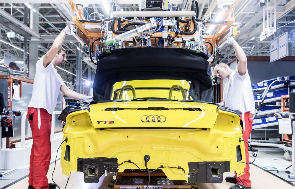 Audi a demarat producția noului TT Roadster la uzina maghiară din Gyor - Poza 3