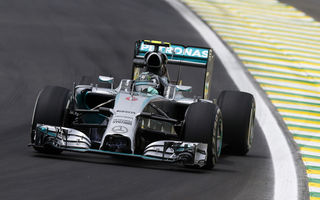 Rosberg va pleca din pole position în Marele Premiu al Braziliei