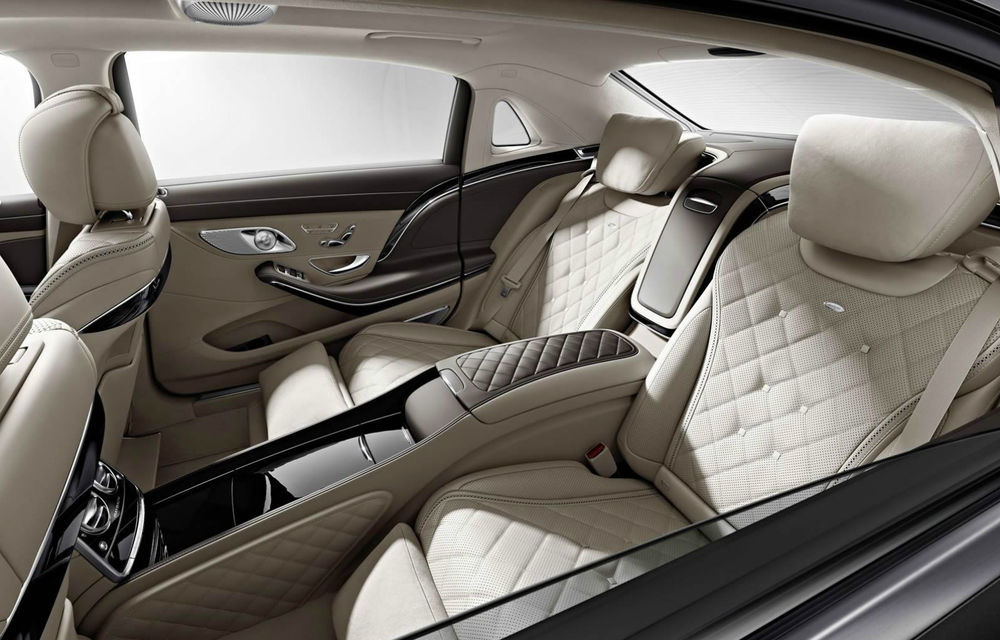 Mercedes-Maybach S600, prima imagine cu interiorul celui mai luxos S-Klasse - Poza 1