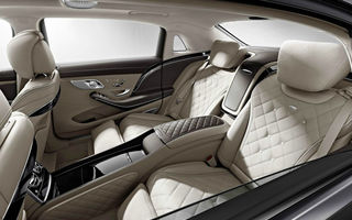 Mercedes-Maybach S600, prima imagine cu interiorul celui mai luxos S-Klasse