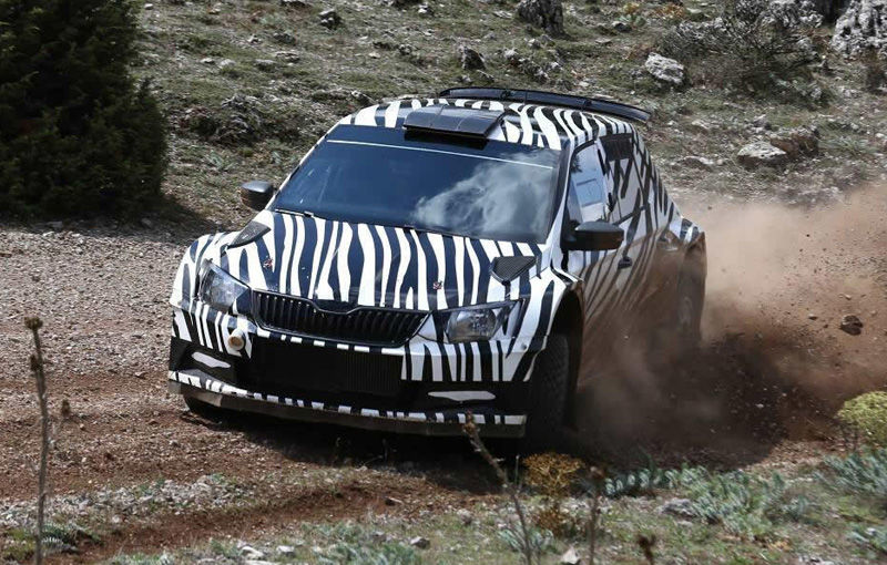 Skoda Fabia R5: Teaser pentru noua maşină de raliuri pentru WRC2 - Poza 1