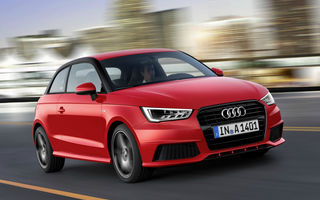 Audi A1 facelift: modificări estetice şi primele motoare cu trei cilindri din istoria Audi