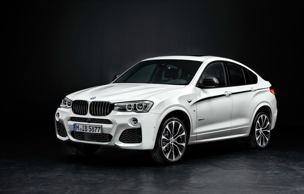 BMW X4 şi X3 facelift primesc pachetul M Performance - Poza 1