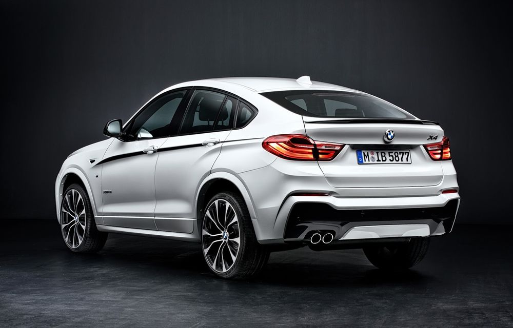 BMW X4 şi X3 facelift primesc pachetul M Performance - Poza 2