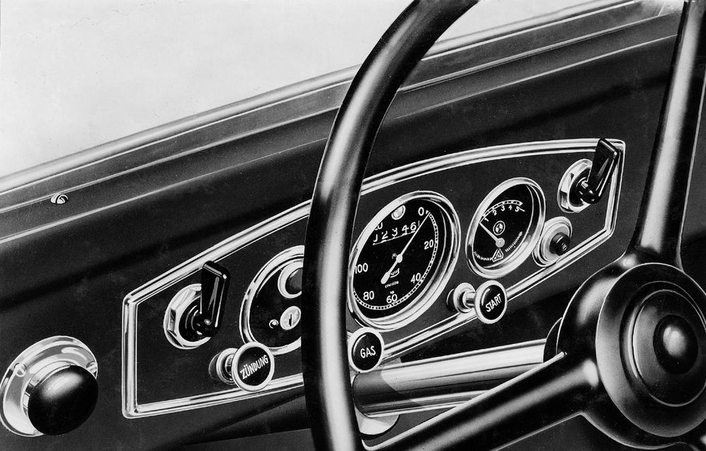 MAȘINI DE POVESTE: BMW 303, primul model bavarez care a folosit grila dublă şi motorul cu şase cilindri în linie - Poza 7
