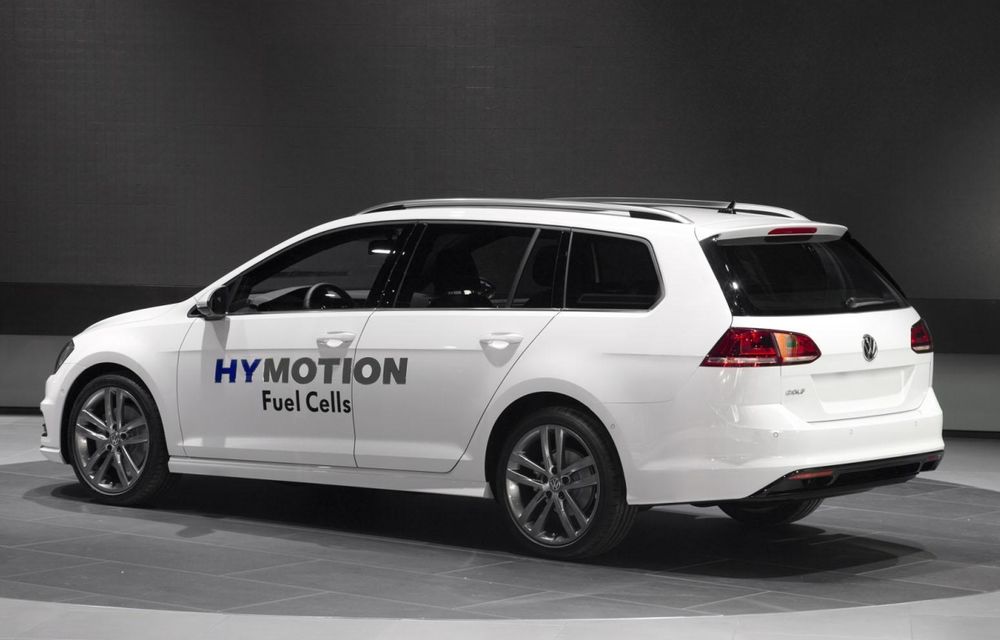 Volkswagen Golf Variant HyMotion este prima versiune alimentată cu hidrogen a compactei germane - Poza 3