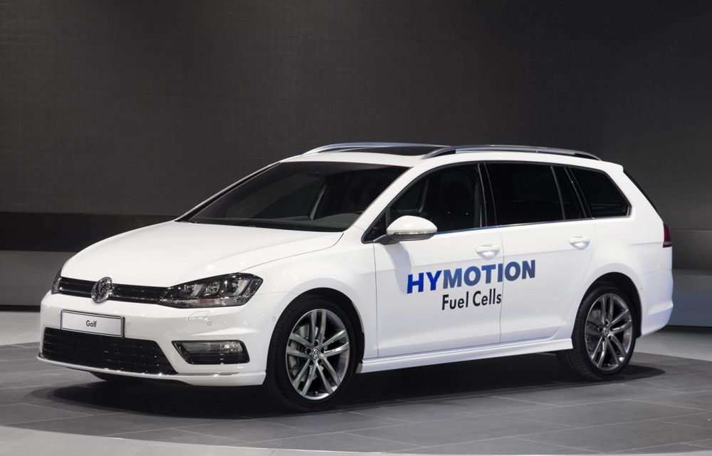 Volkswagen Golf Variant HyMotion este prima versiune alimentată cu hidrogen a compactei germane - Poza 2