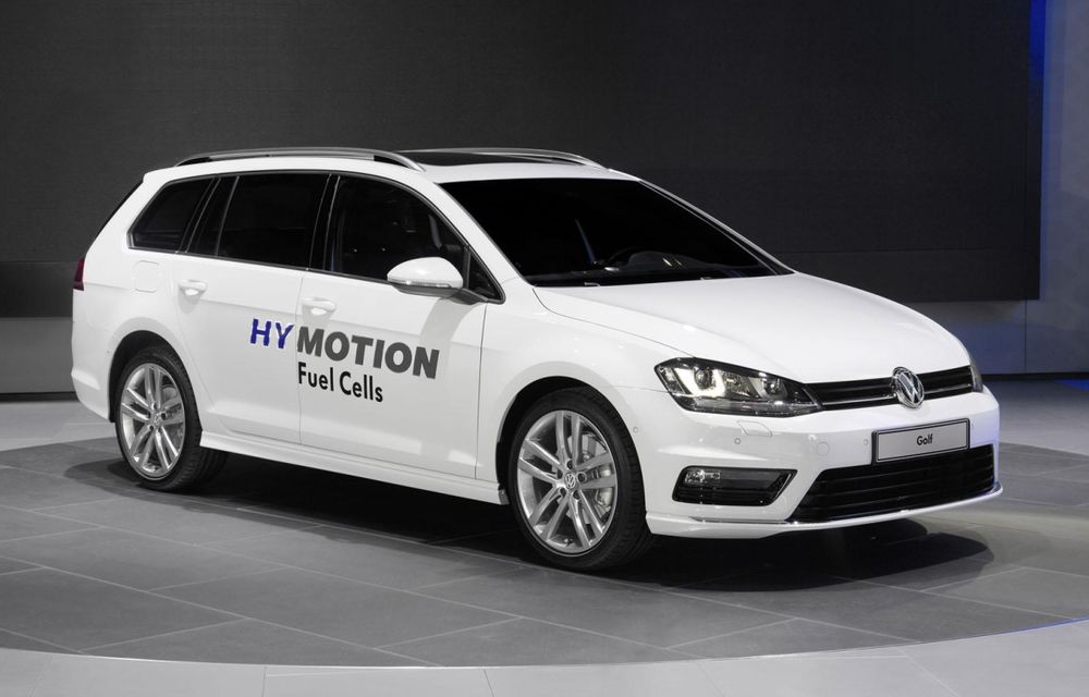 Volkswagen Golf Variant HyMotion este prima versiune alimentată cu hidrogen a compactei germane - Poza 1