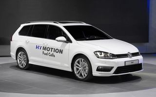 Volkswagen Golf Variant HyMotion este prima versiune alimentată cu hidrogen a compactei germane