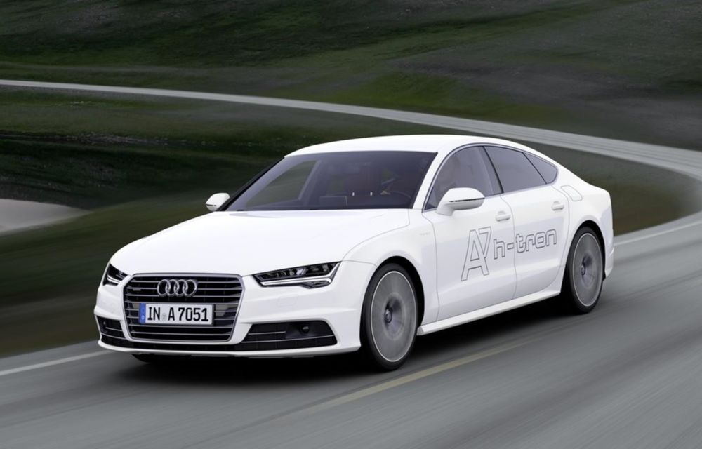 Audi A7 Sportback h-tron Concept, un model alimentat cu hidrogen cu o autonomie de 500 kilometri - Poza 1