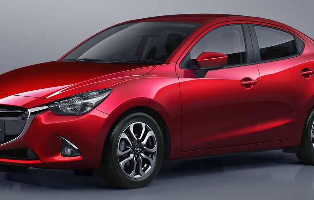 Mazda2 Sedan: imagini şi detalii cu primul derivat de caroserie al modelului de clasă mică - Poza 7