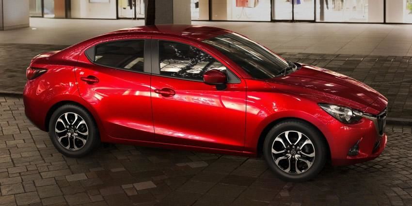 Mazda2 Sedan: imagini şi detalii cu primul derivat de caroserie al modelului de clasă mică - Poza 3